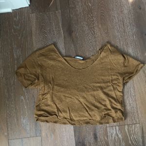 Zara Cropped T Shirt